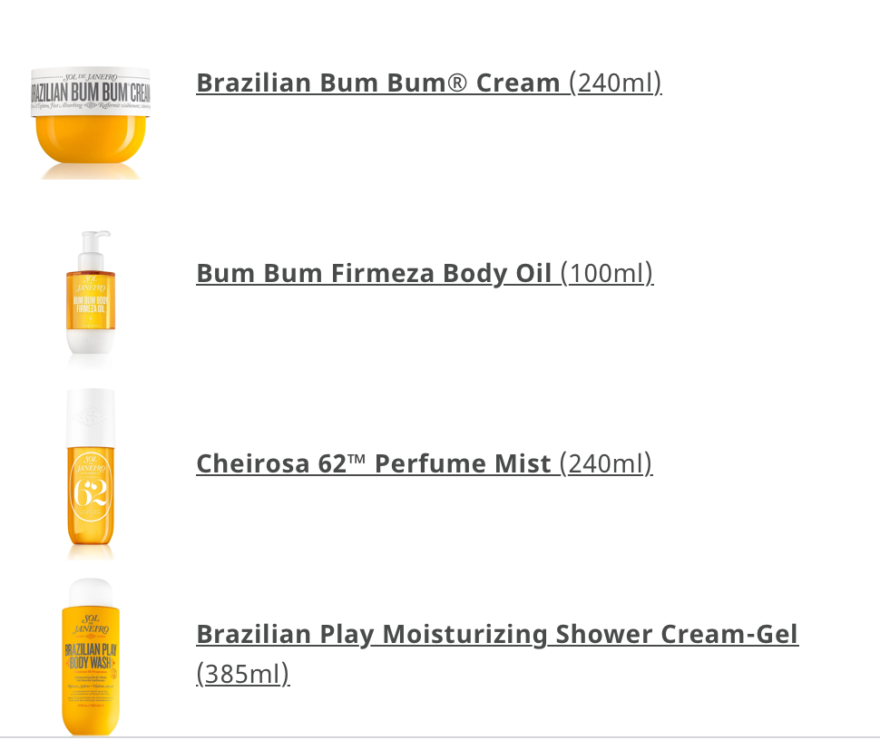 Sol de Janeiro ⭐️ BODY CARE EXTRAVAGANZA CELEBRATION SET