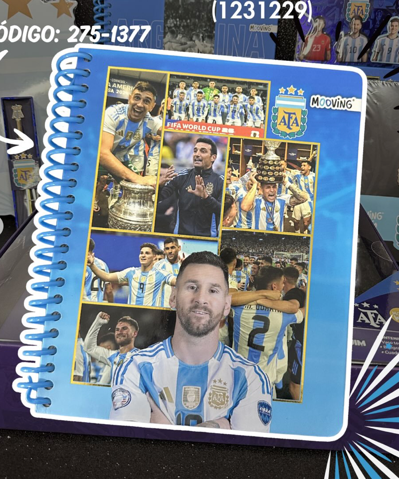 CUADERNO 1/2 OFICIO ARGENTINA