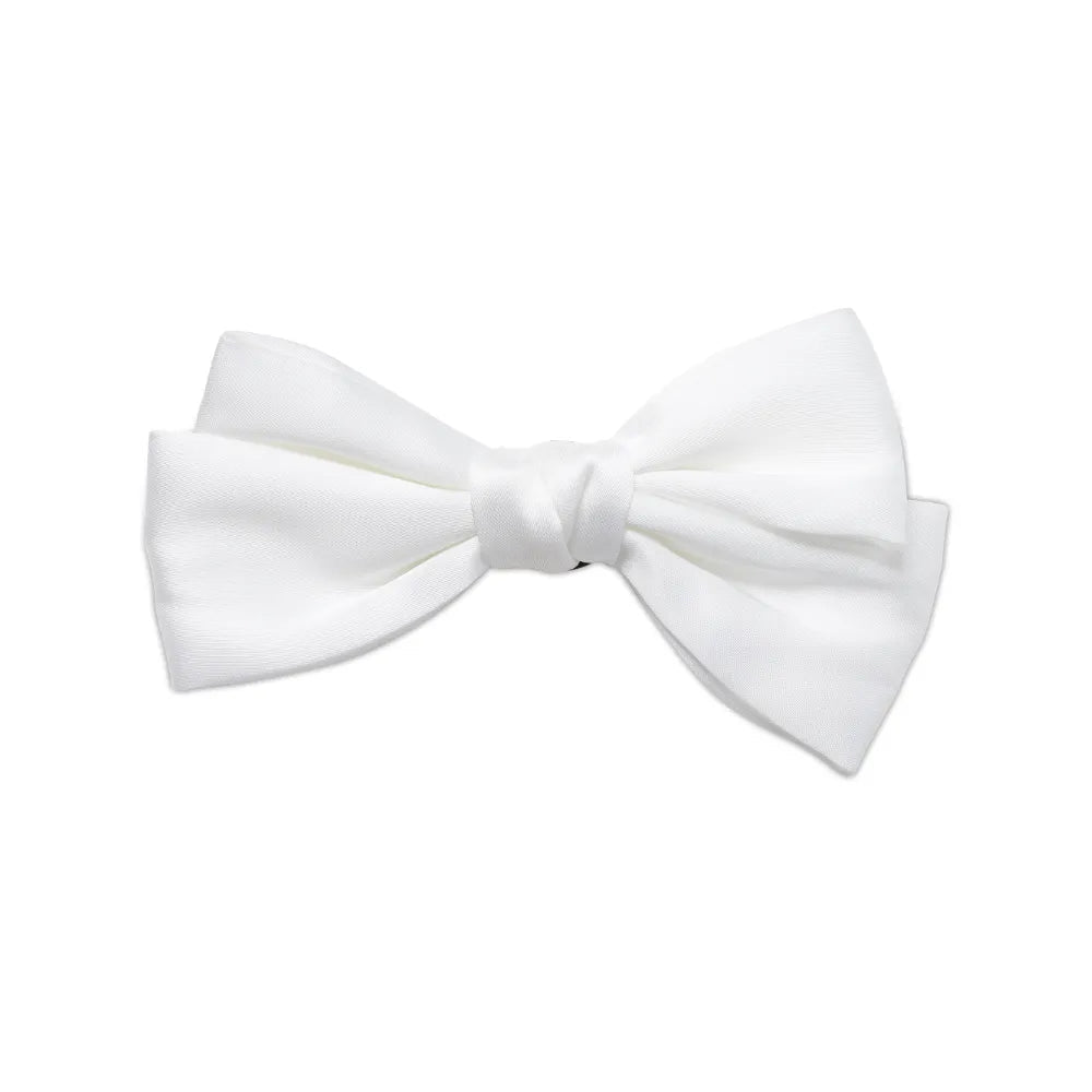Oversize White Bow Jibbitz