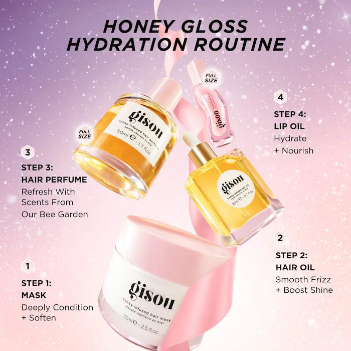 Gisou✨Honey Gloss Hydration Heroes Hair Value Set