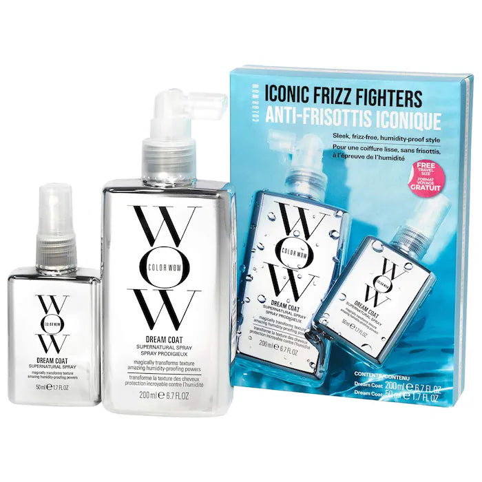 💫COLOR WOW💫 Dream Coat Iconic Frizz Fighters Hair Duo Value Set