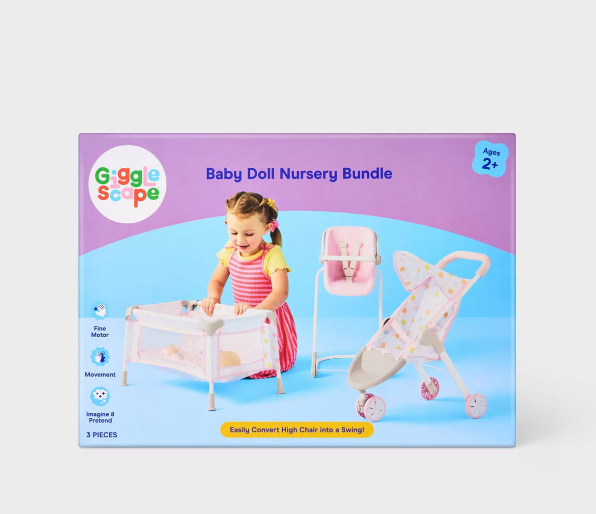 GiggleScape Baby Doll Nursery Bundle✨