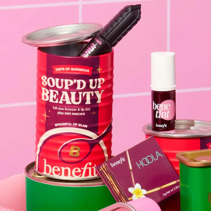 Benefit Cosmetics
Soup'd Up Beauty - Benetint, Hoola Bronzer and Mini BADgal BANG! Trio