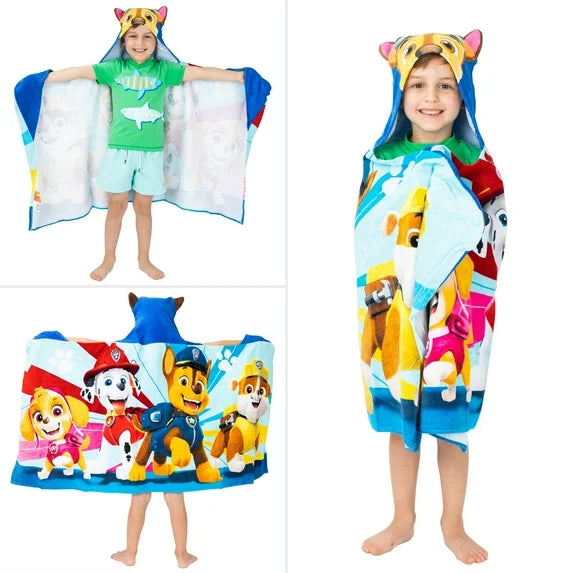 Toalla con Gorro Paw Patrol 🐶