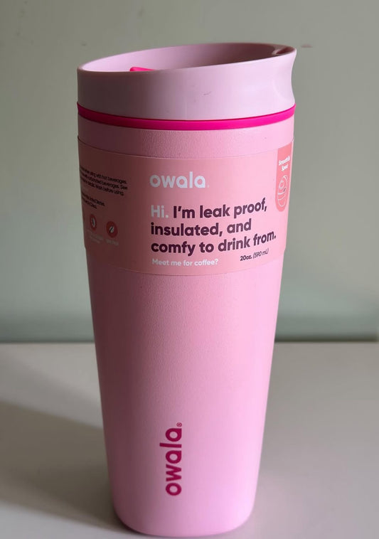 Owala Coffee Cup 20oz Pink🩷