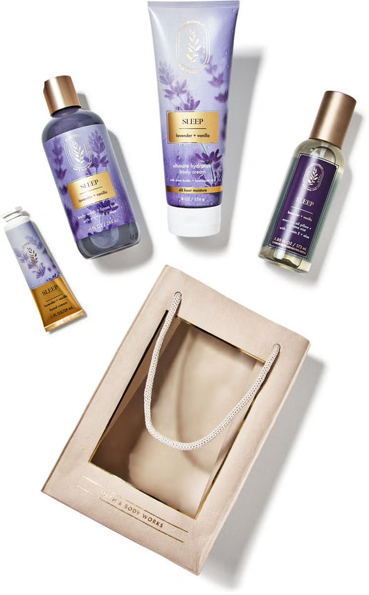 Set de regalo 4pc lavanda + vanilla