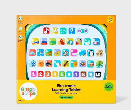 GiggleScape Electrónic Learning Tablet👾