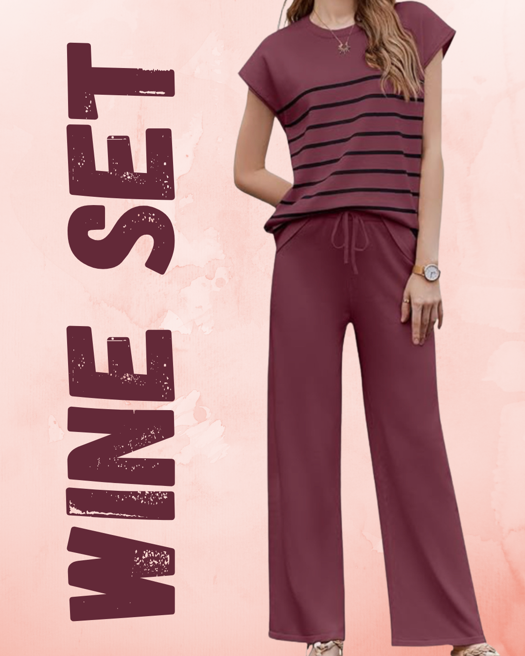 Set/Conjunto Wine🍷