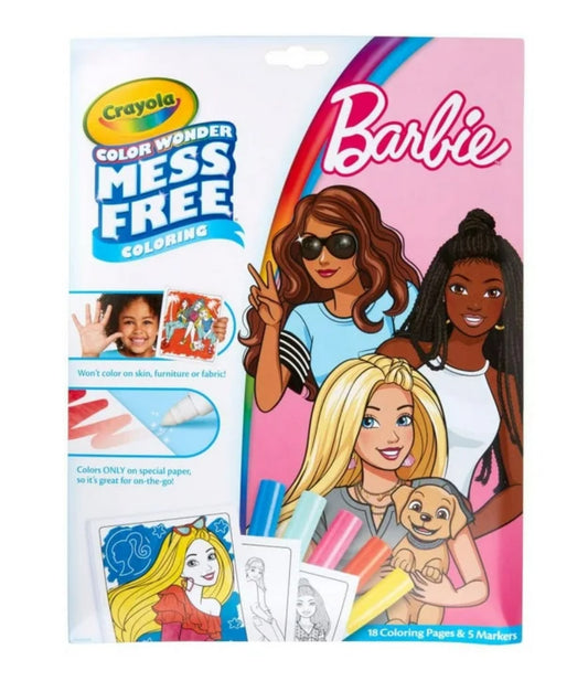 Crayola Color Wonder Mess Free Coloring Barbie