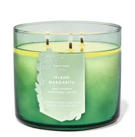 Vela de 3 Mechas Bath and Body Works Island Margarita