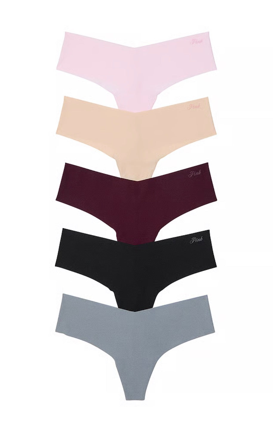 Pack de 5 Pantie Pink Tanga