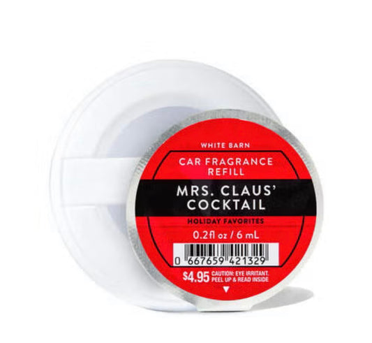 Mrs. Claus' Cocktail
Car Fragrance Refill