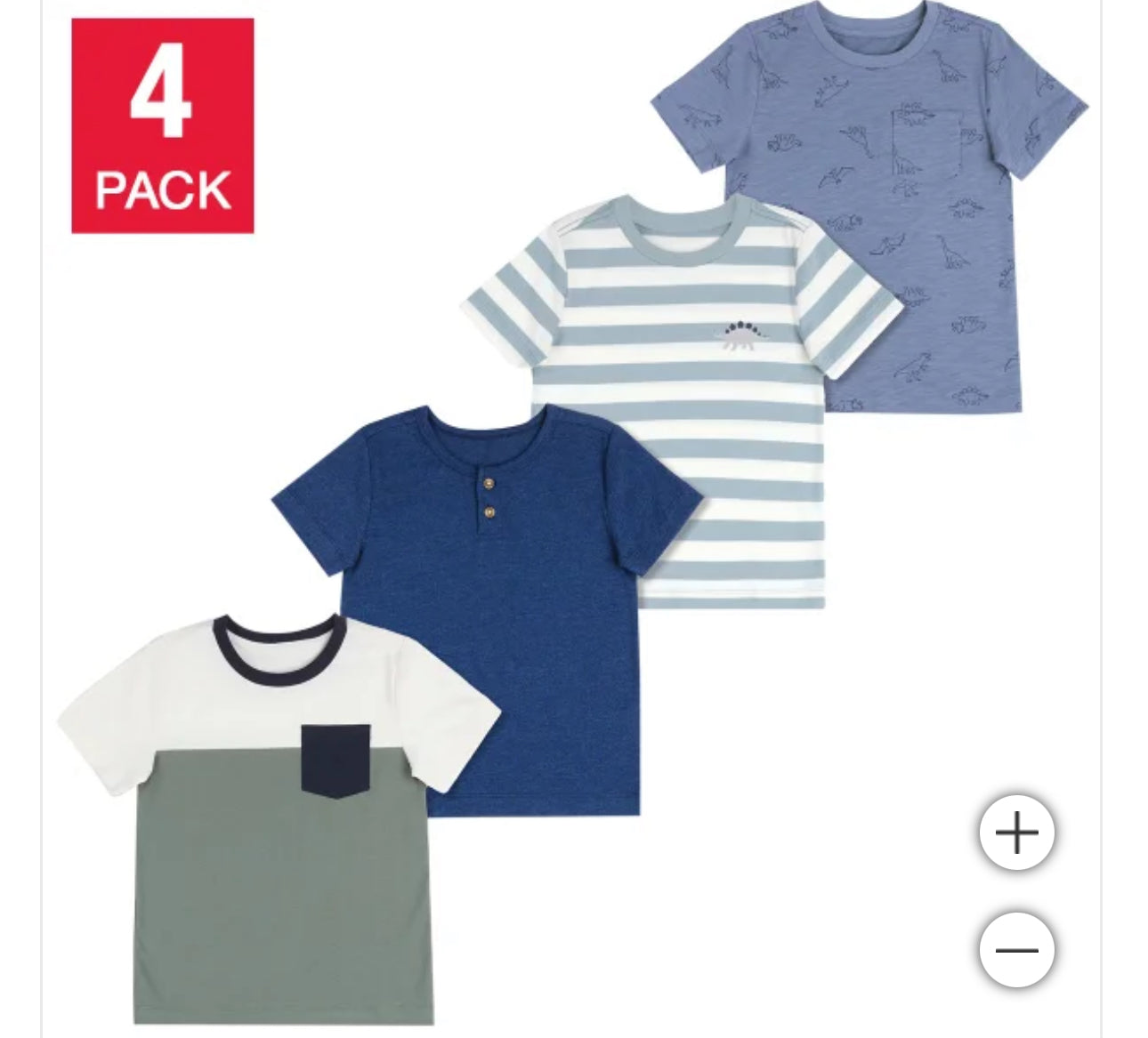 Set de 4 Camisetas