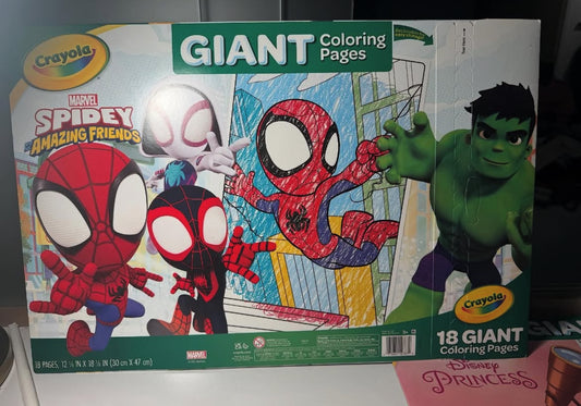 Páginas Gigantes de Colorear✨ Spidey and His Amazing Friends