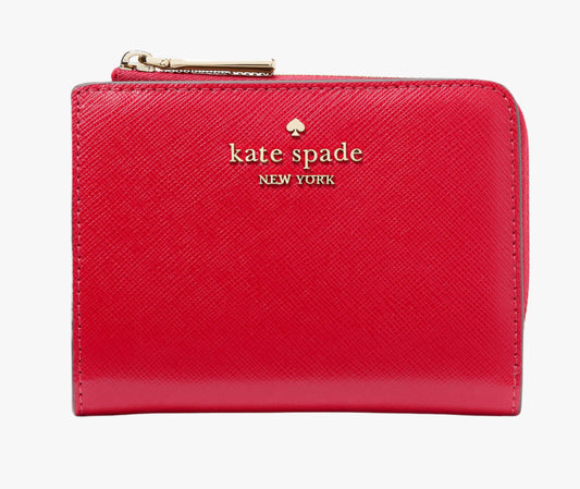 Kate Spade Monedero Madison Small Bifold Ruby Red