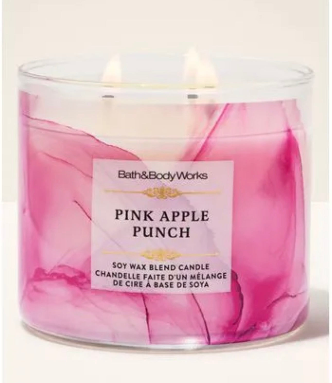 Vela de 3 Mechas Pink Apple Punch