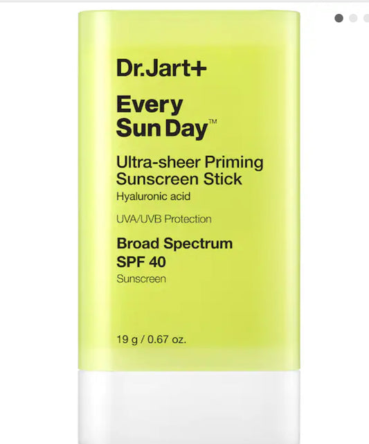 Dr. Jart+ 
Every Sun Day™ Invisible Korean Sunscreen Stick SPF 40