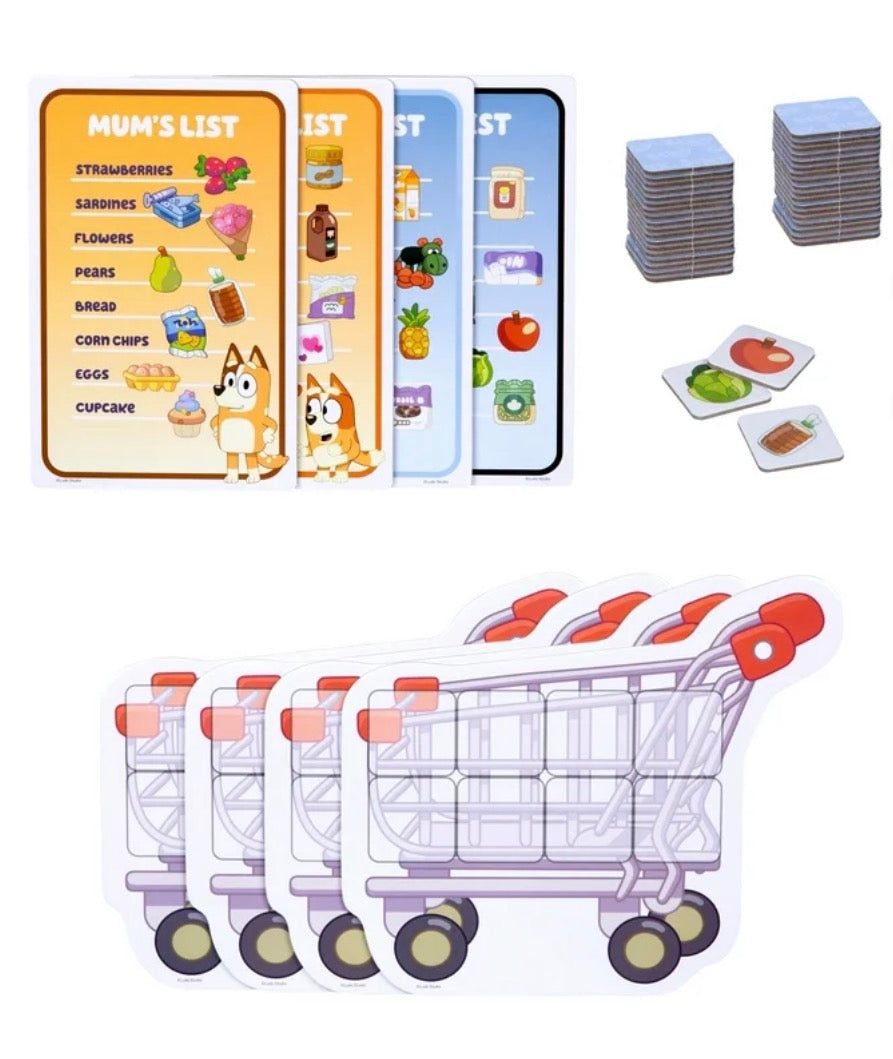 Bluey Shopping List Game👾