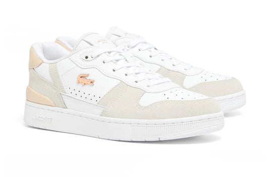Lacoste T-Clip Set Trainers White/Light Pink