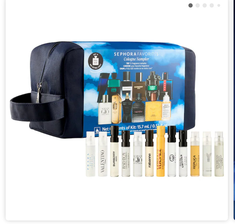 Sephora Favorites 
Cologne Sampler Set with Redeemable Voucher