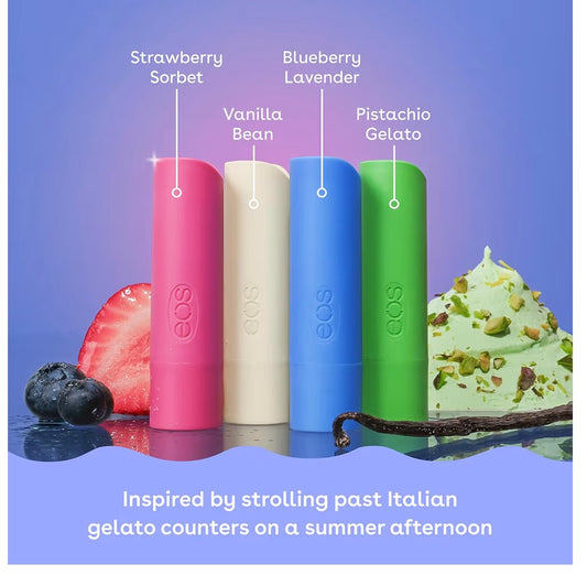 Eos Bálsamo Labial 4 piezas Sorbetto Berries