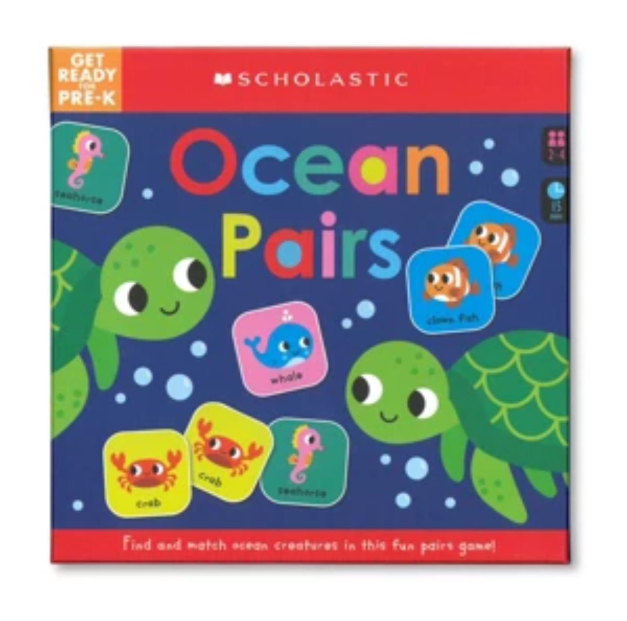 Juego de Memoria Ocean Pairs