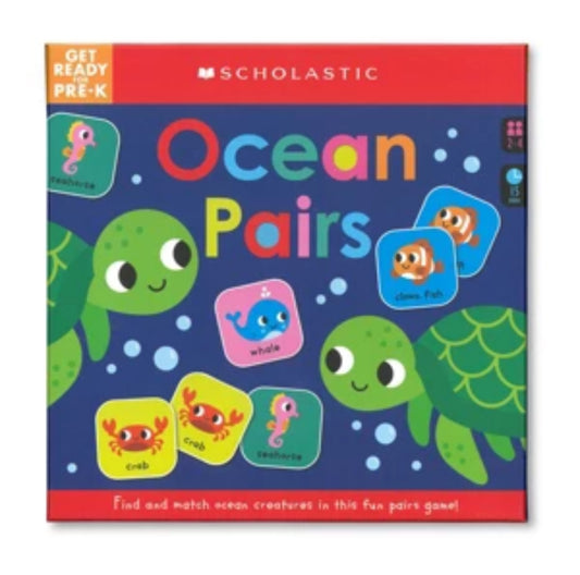 Juego de Memoria Ocean Pairs