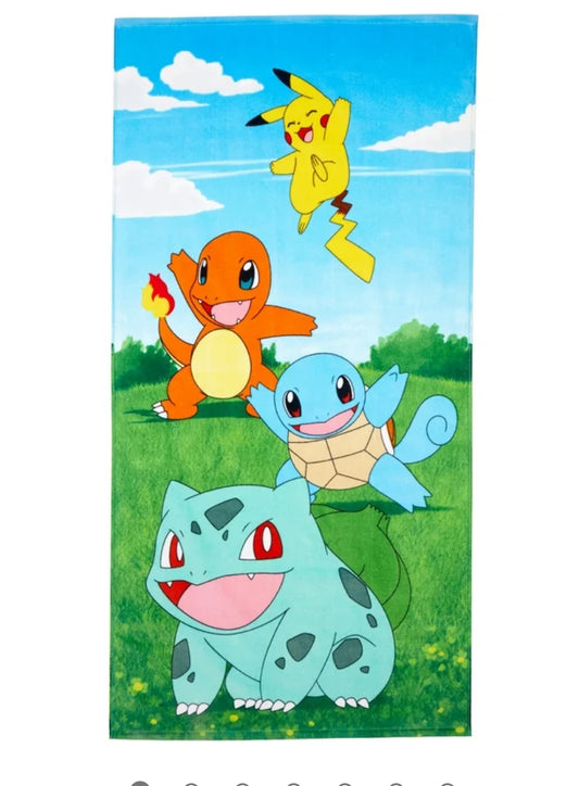 Toalla de Baño Pokemon