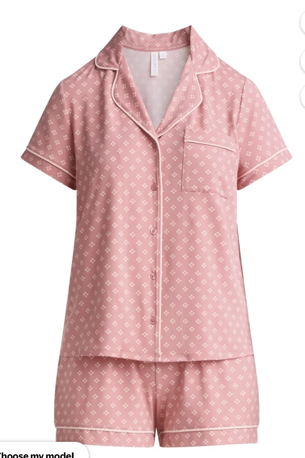 Pijama de Short Coral