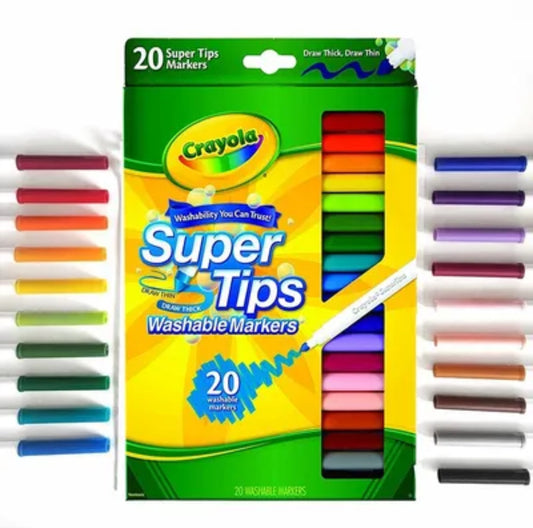 Crayola Súper Tips Washable Markers