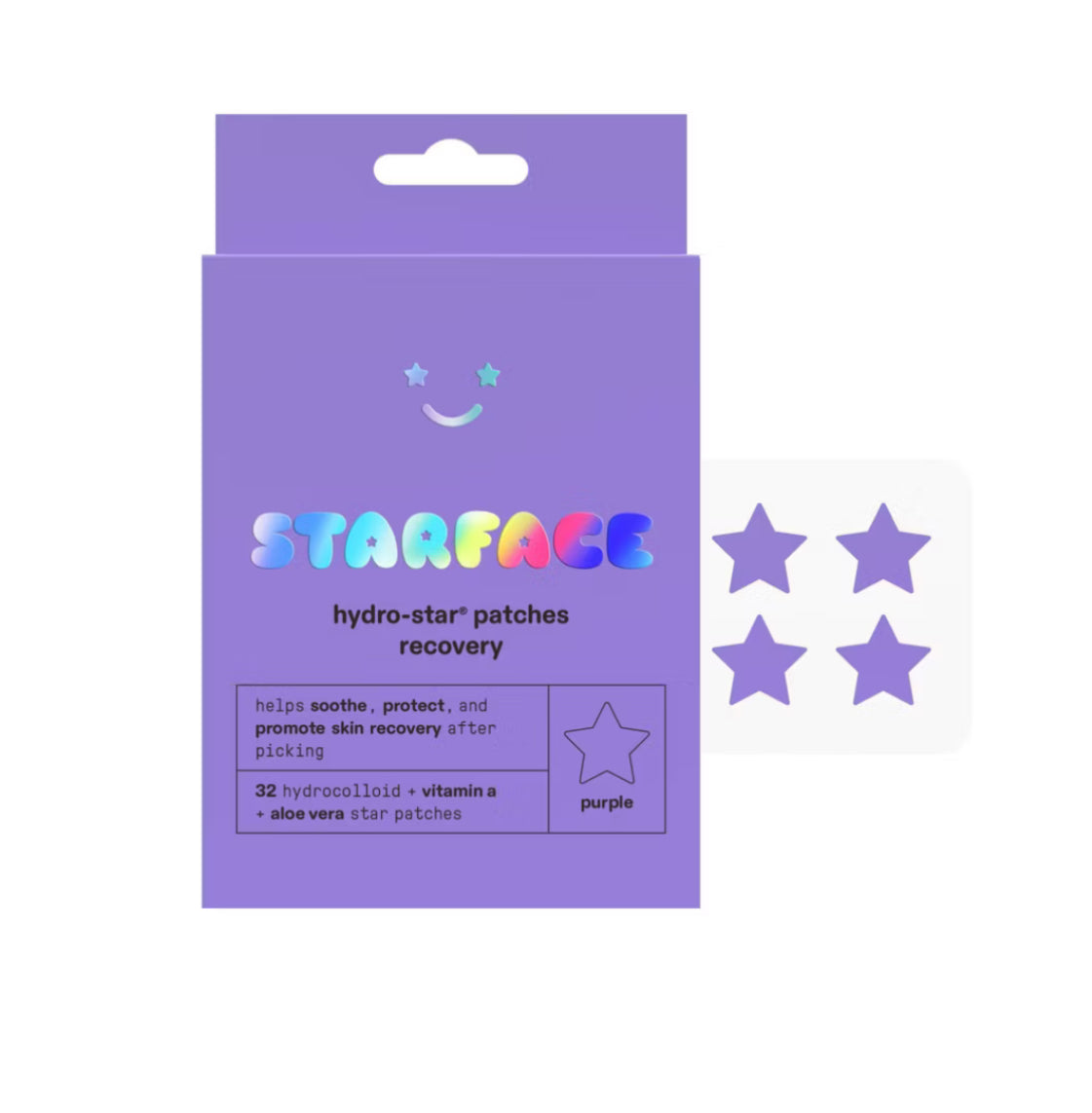 Starface Hidró-Star Patches Recovery 32 patches Hidrocolloid + Vitamin A