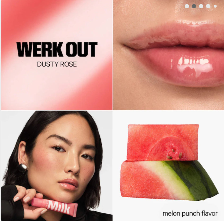 MILK MAKEUP 
Balmade Hydrating Tinted Lip Balm with Electrolytes
