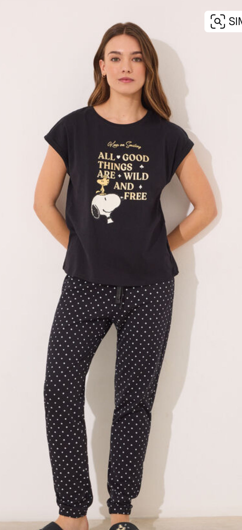 Pijama de Snoopy