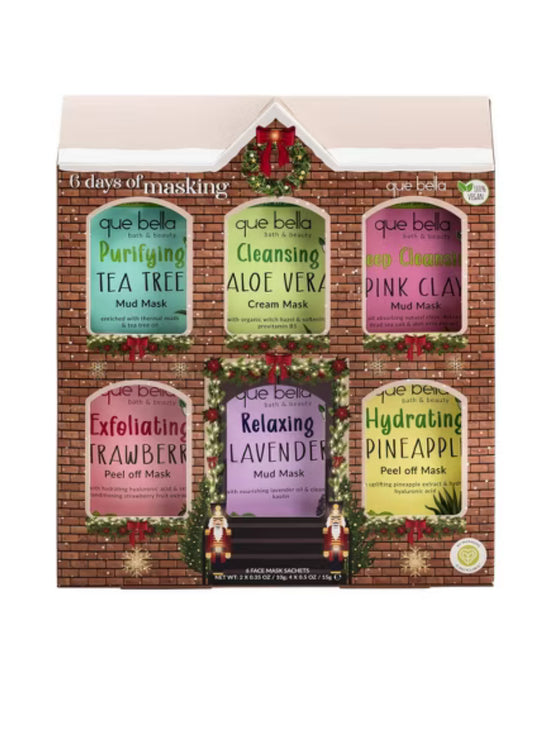 ☘️Que Bella Holiday House Facemask Gift Set☘️