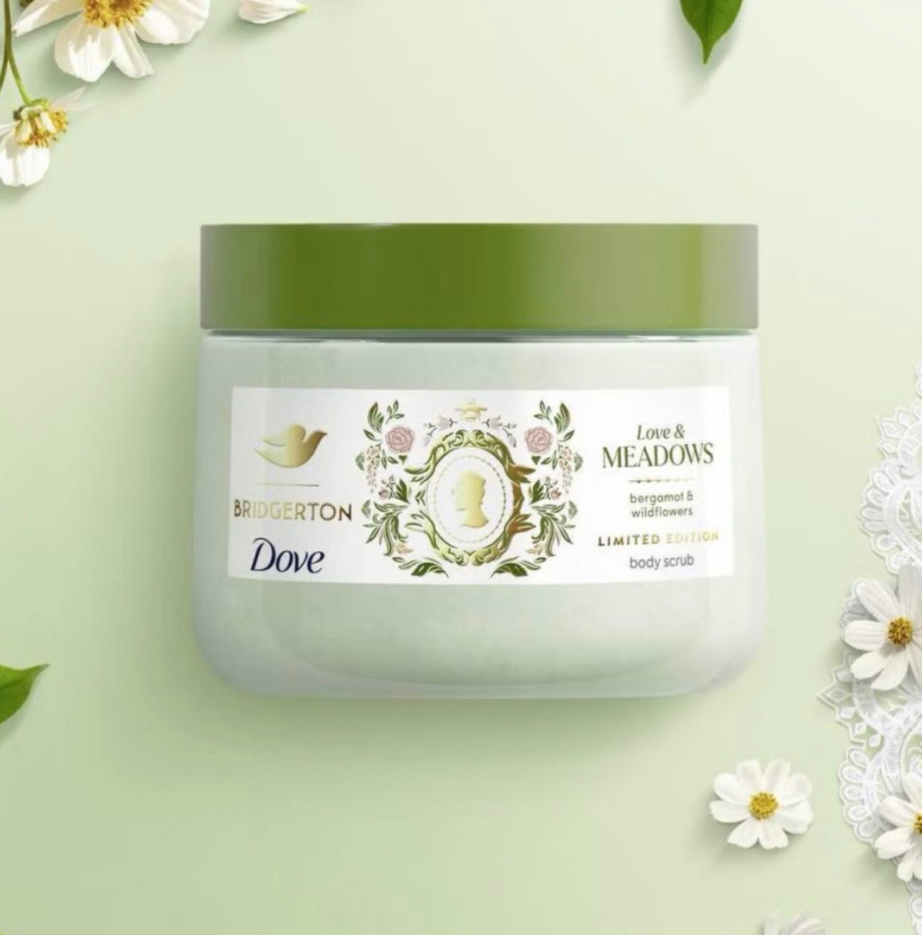 Exfoliante para Cuerpo Dove / Bridgerton Love & Meadows