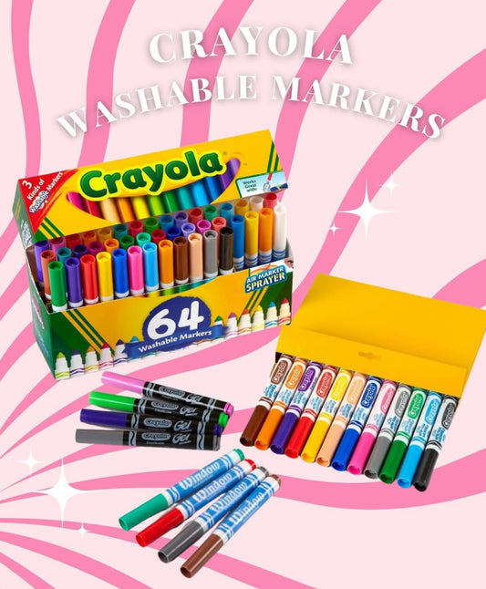 Crayola Washable Markers 64ct