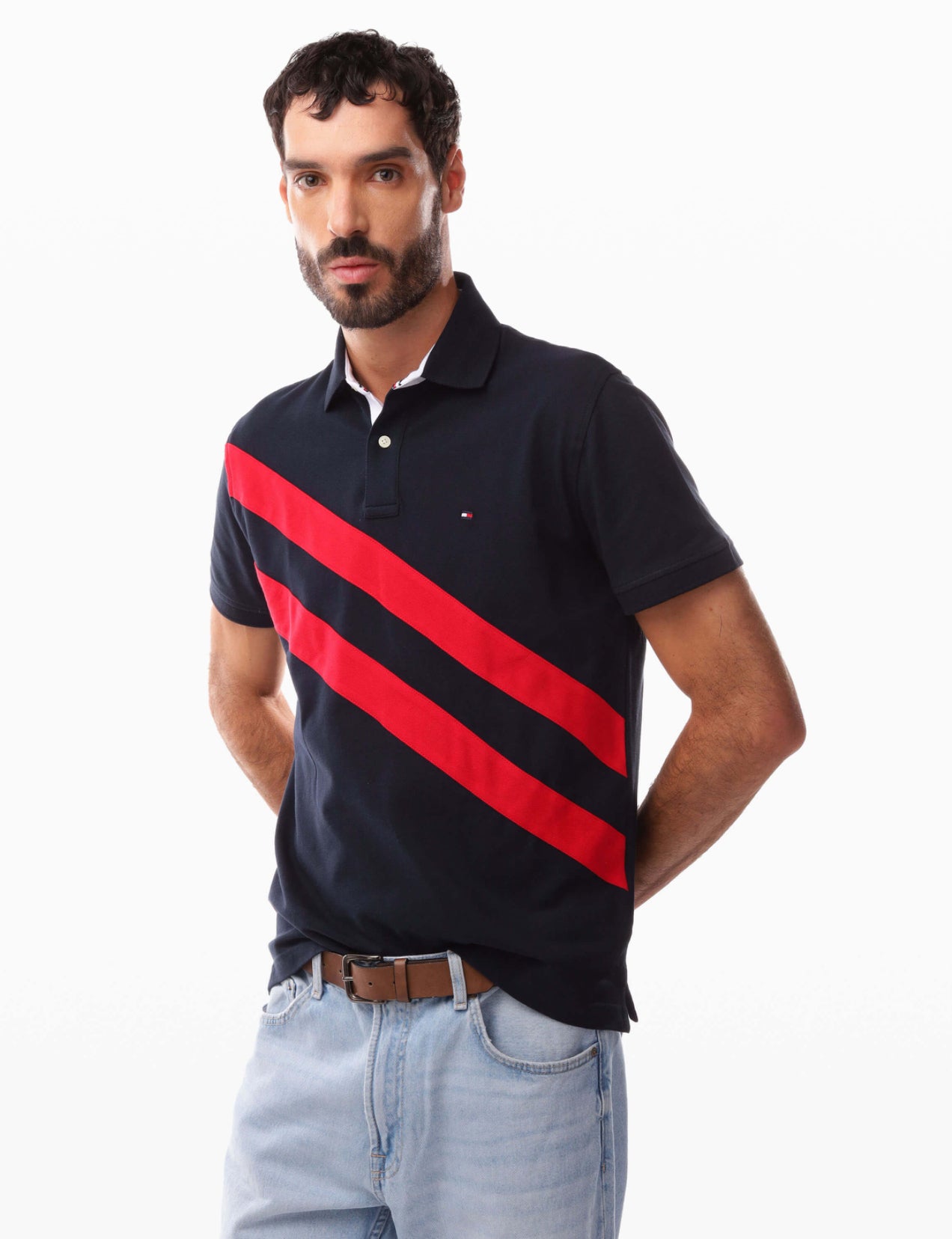 Camisa Tipo Polo Tommy Hilfiger