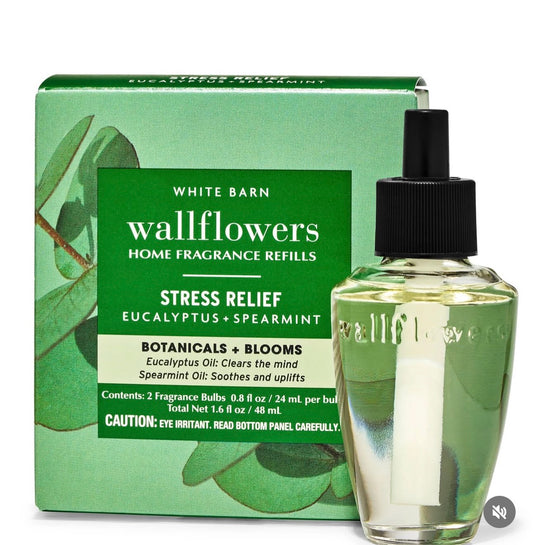 Eucalyptus + Spearmint Stress Relief Wallflowers Refills 2-Pack