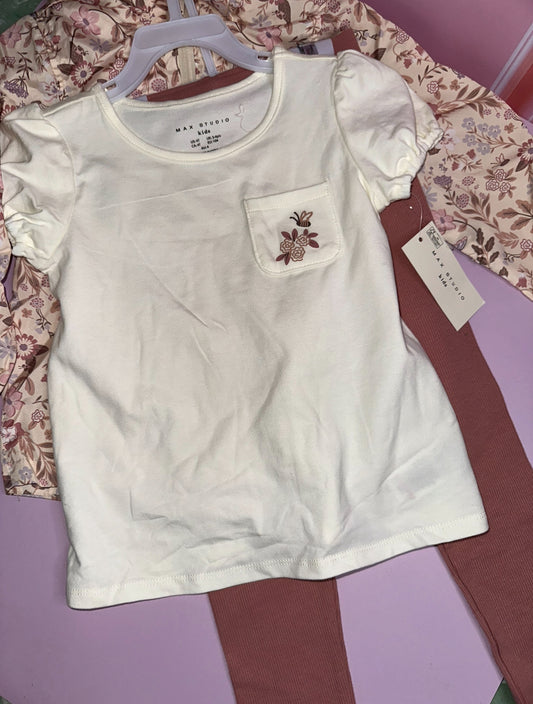 Set de 3 Pcs Floreado