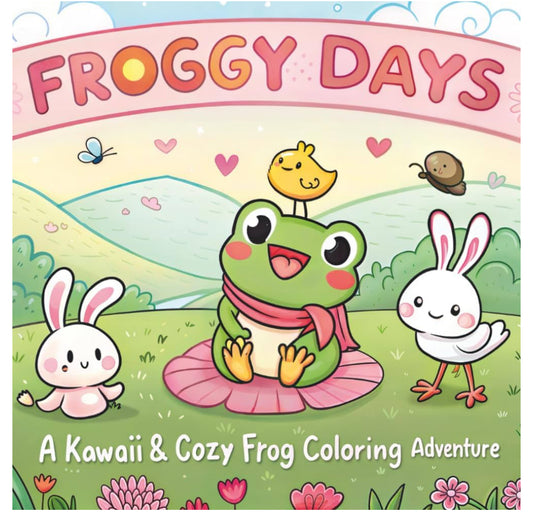 Froggy Days Coloring Book