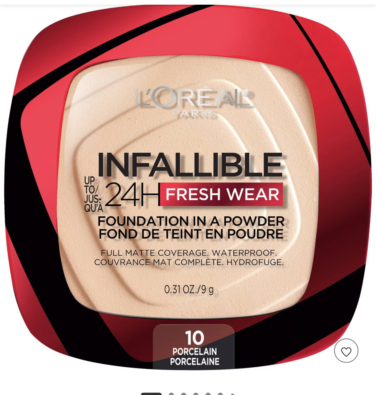 L'Oreal Paris Infallible Up to 24H Fresh Wear Foundation in a Powder