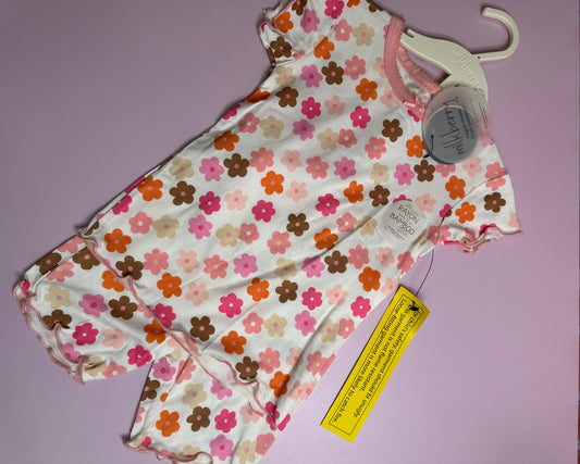 Pijama de Short de Flores