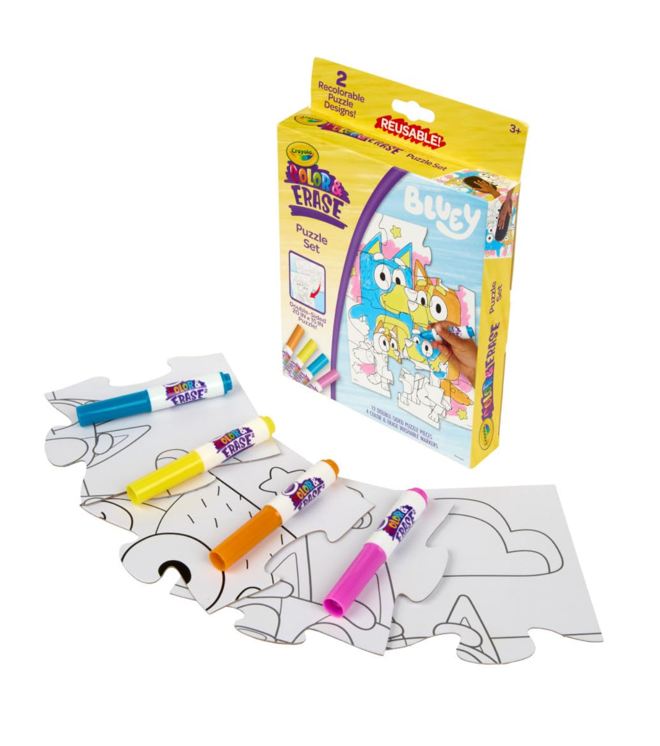 Rompecabezas Bluey Crayola