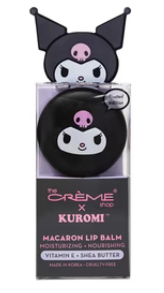 The Crème Shop Macaron Lip Balm Kuromi