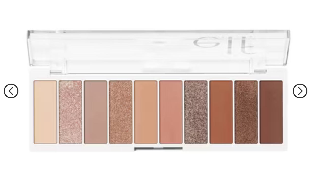 e.l.f. Perfect 10 Eyeshadow Palette - Keep It Ethereal