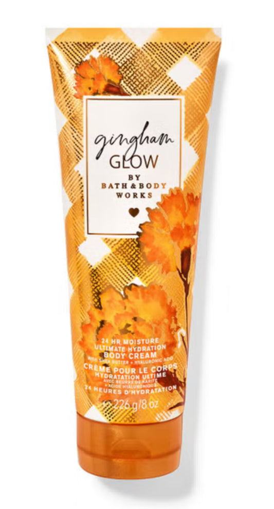 Body Cream Bath and Body Works Gingham Glow