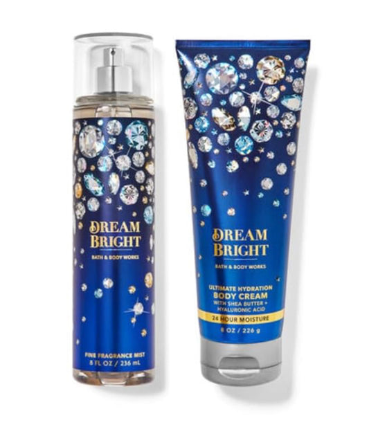 Set 2 piezas Bath and Body Works Dream Bright