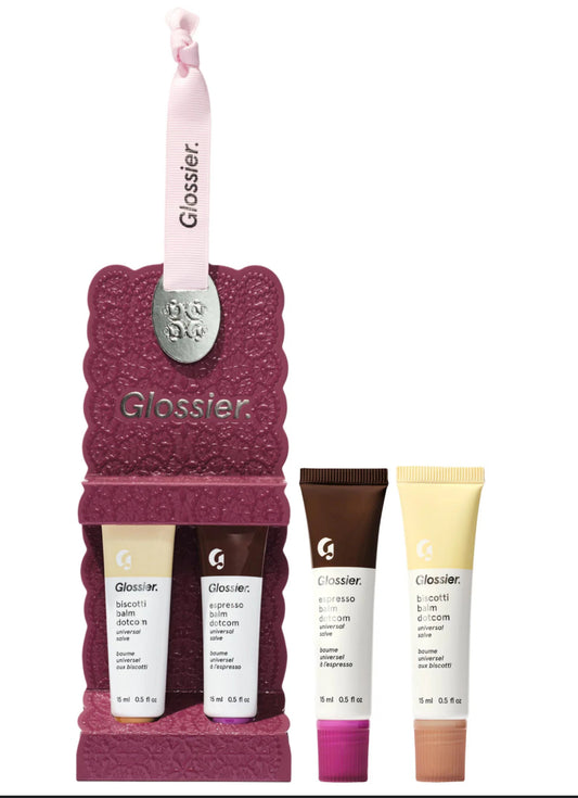 Glossier
Limited Edition Biscotti and Espresso Balm Dotcom Duo