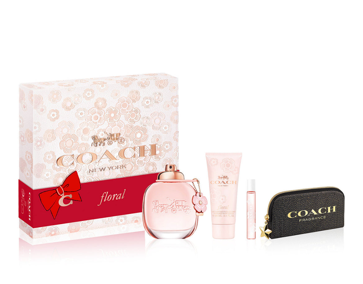 Coach 💕 4-Pc. Floral Eau de Parfum Gift Set