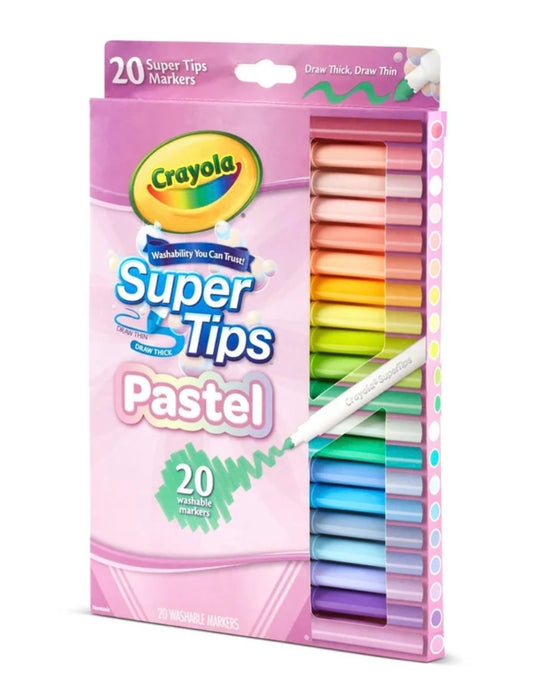 Crayola Super Tips Pastel👾